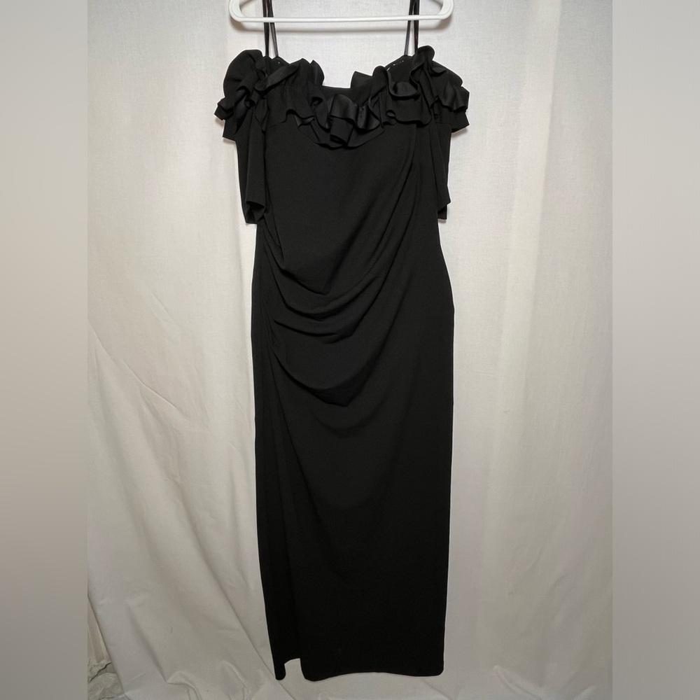 Elegant Black Off-Shoulder Dress
